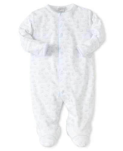 Kissy Kissy Light Blue Ele-fun Footie