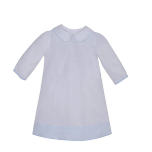 Baby Sen Daygown with Blue Edge