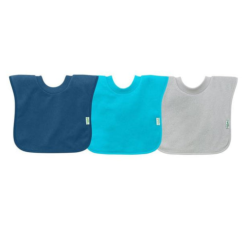 Green Sprouts Blue Pull Over Toddler Bibs