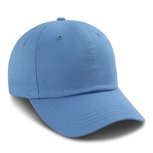 Blue Velcro Back Cap