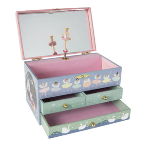 F&R Musical Jewellery Box w/ 3 Drawers-Enchanted