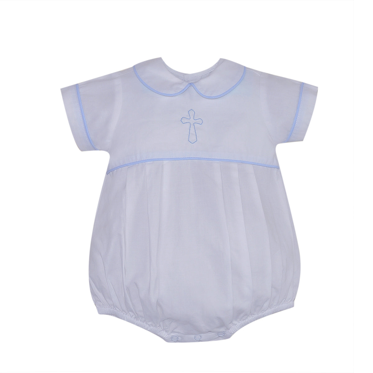RN White/Blue Boy Cross Bubble