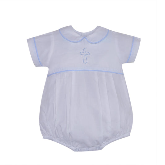 RN White/Blue Boy Cross Bubble