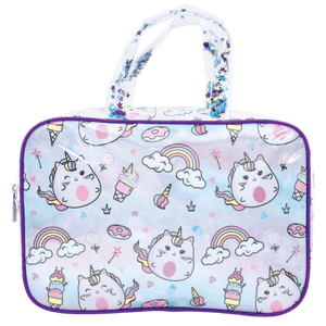 Iscream Caticorn Large Cosmetic Bag