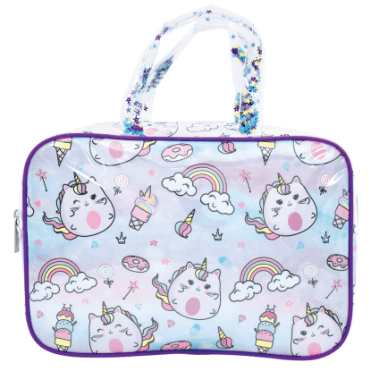 Iscream Caticorn Large Cosmetic Bag