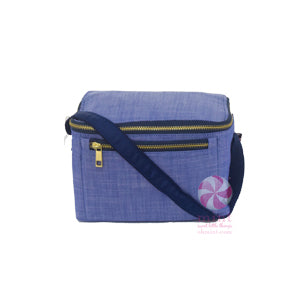Oh Mint Chambray Lunch Box