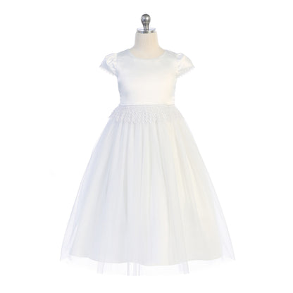 Kid's Dream Chandelier Trim Dress