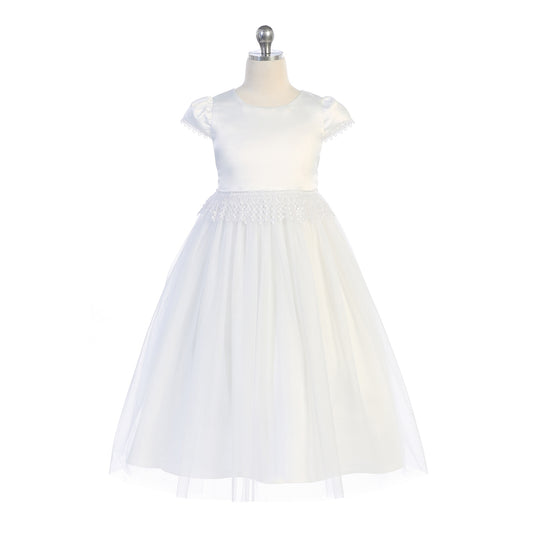 Kid's Dream Chandelier Trim Dress