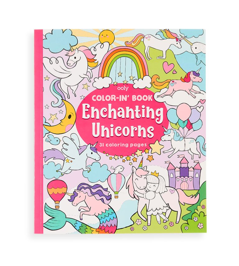 Color-In' Book-Enchanting Unicorns