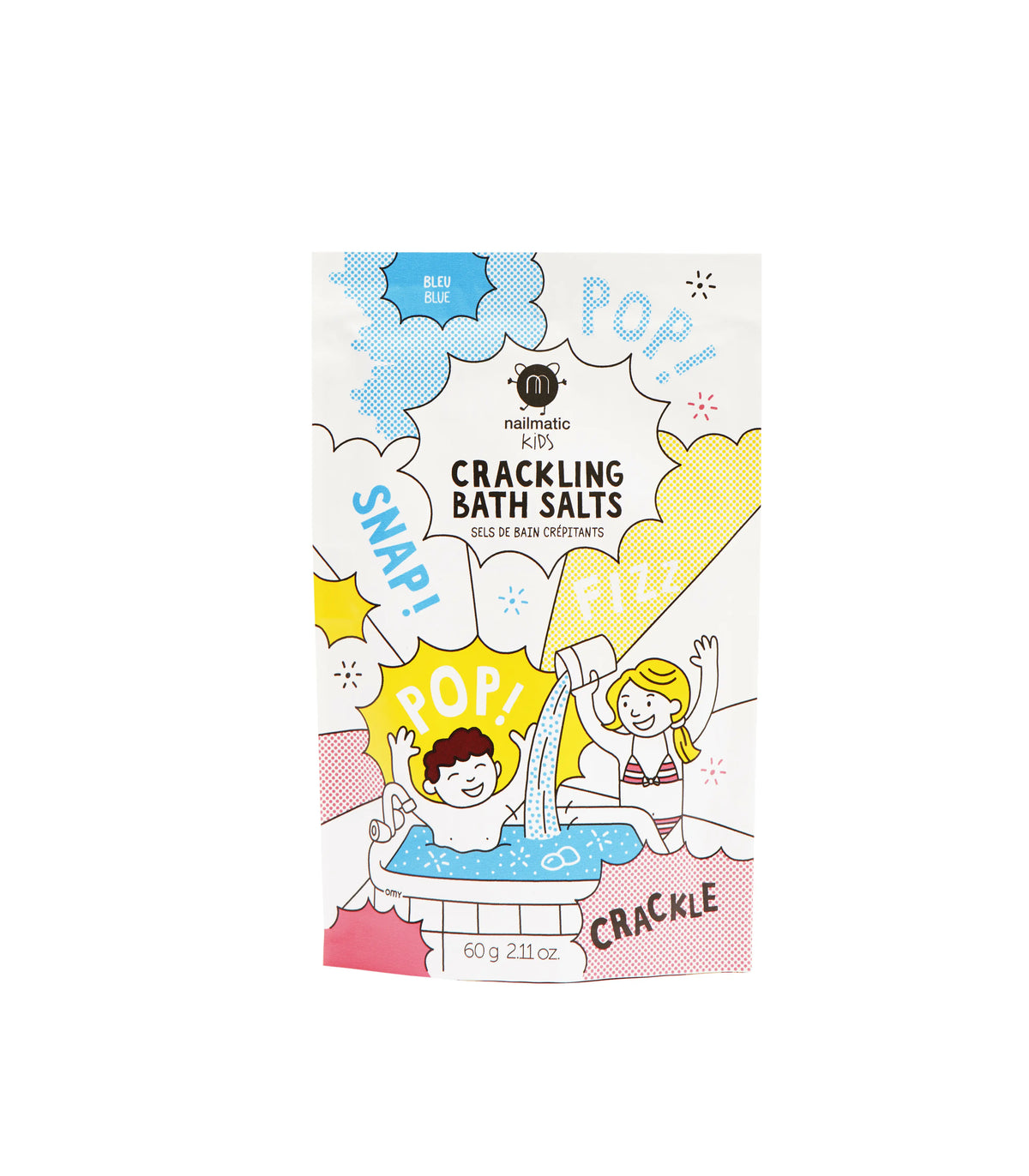Nailmatic Crackling Bath Salts-Blue