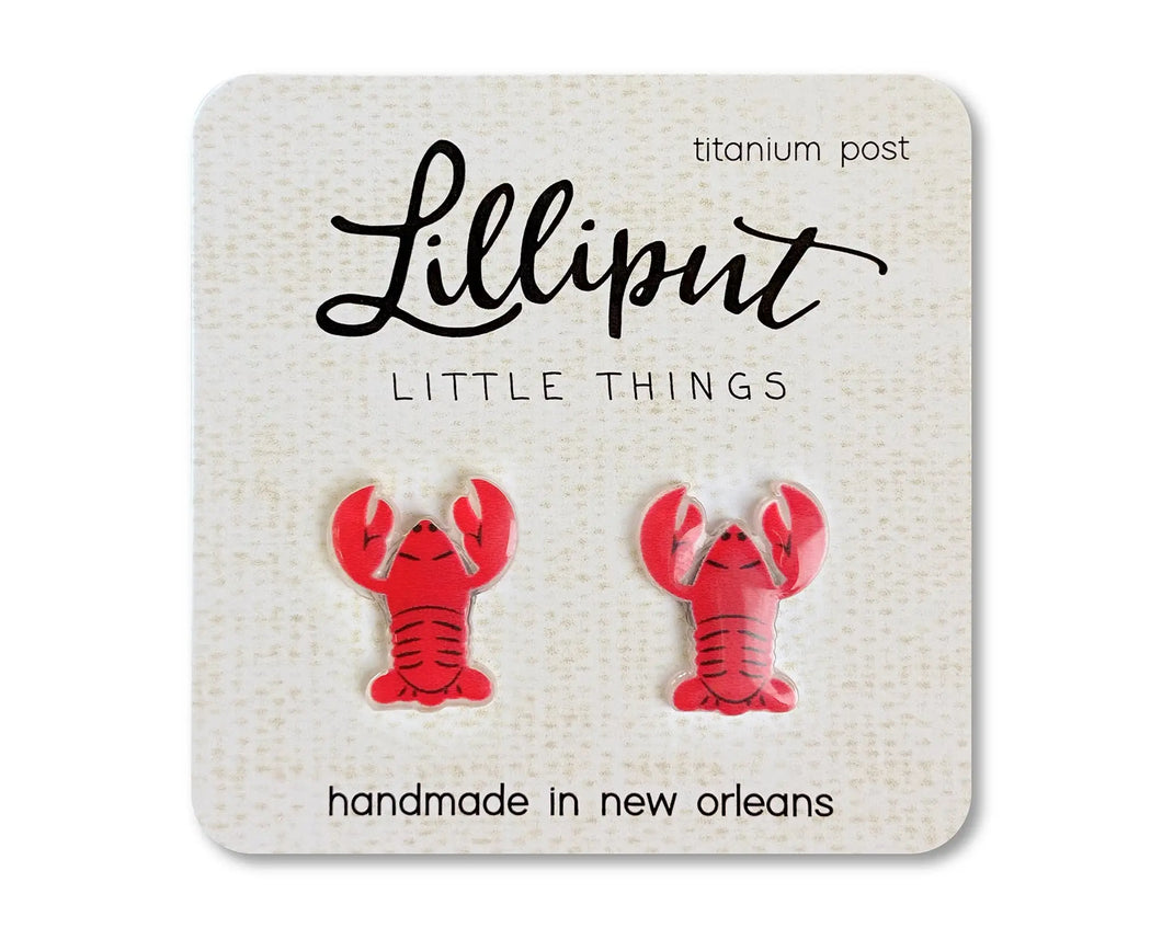 Lilliput  Crawfish Earrings