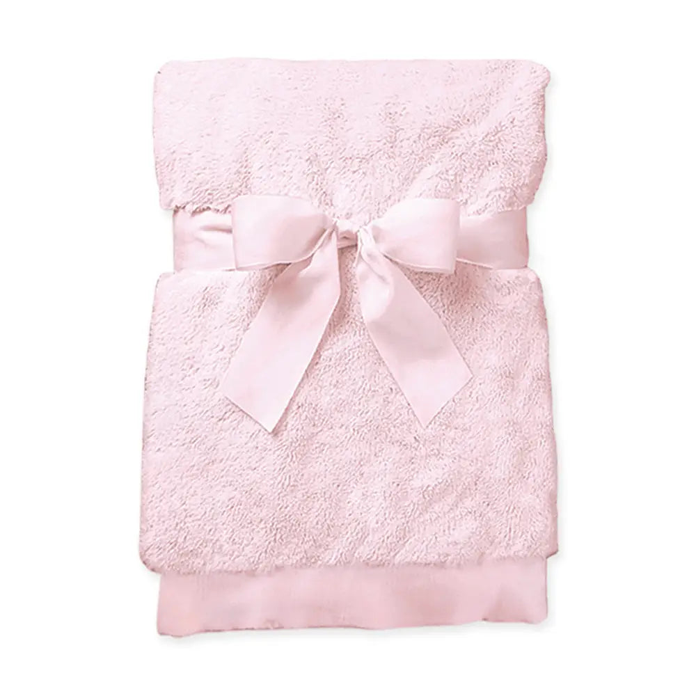 Silky Soft Crib Blanket-Pink