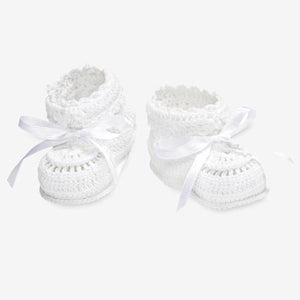 Elegant Baby Crochet Booties