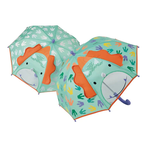 F&R Colour Changing 3D Umbrella-Dino
