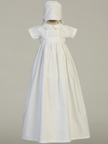 Lito Detachable Skirt Baptism Gown