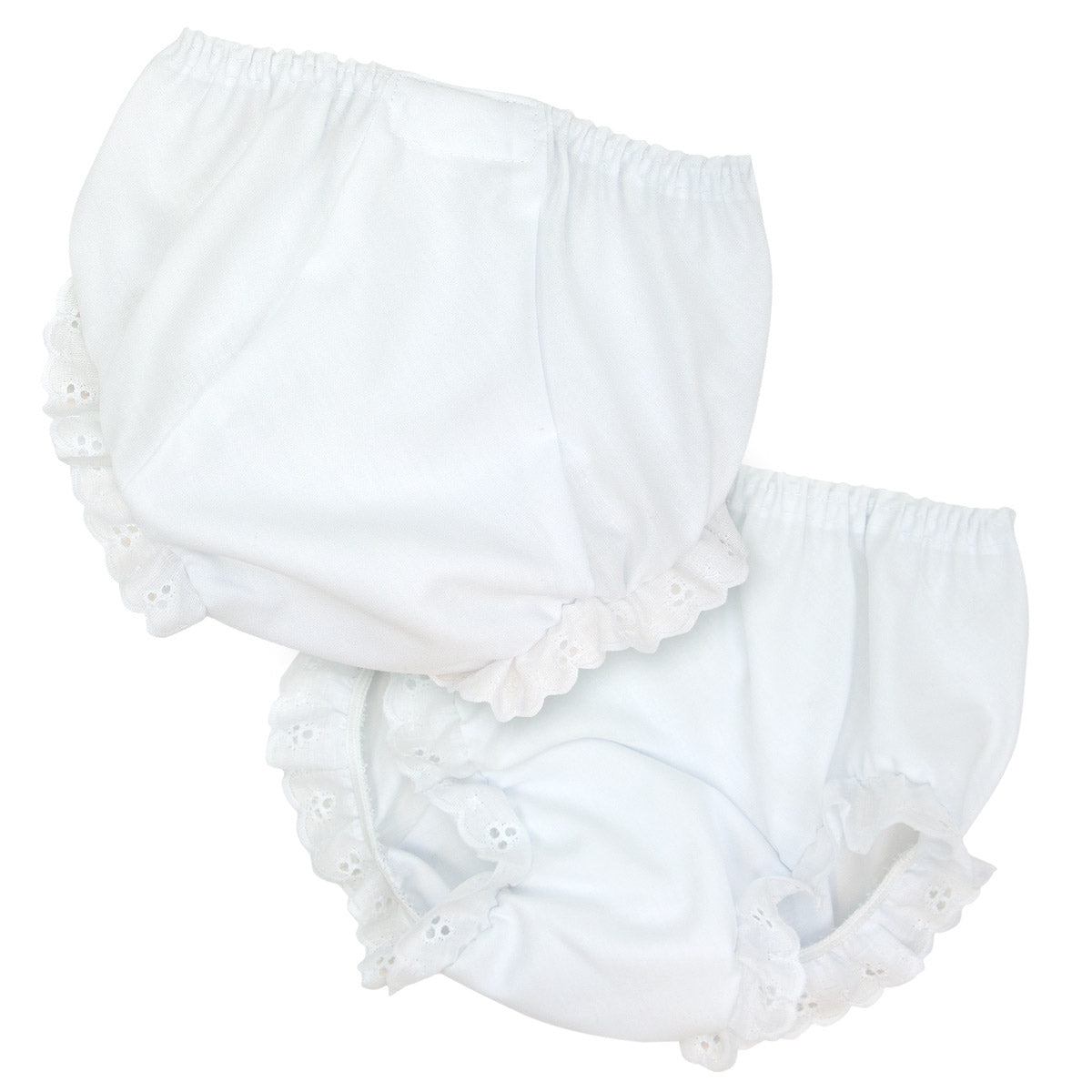 New ICM Double Seat Panty-White