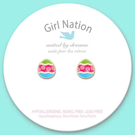 Easter Eggs Cutie Stud Earrings