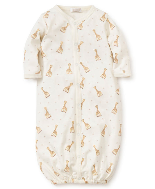 Kissy Kissy Sophie Giraffe Gown Ecru