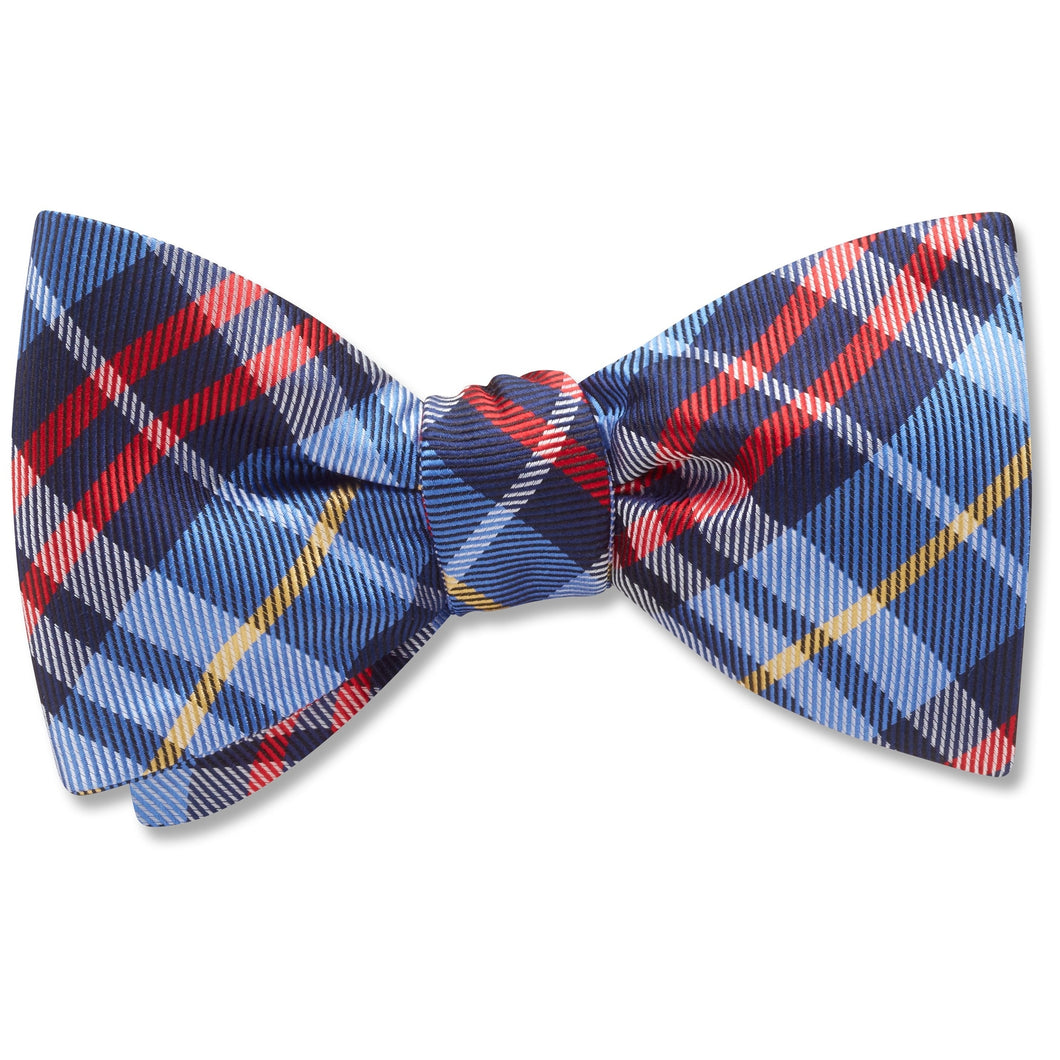 Beau Ties Fairlie Bow Tie Navy/Red