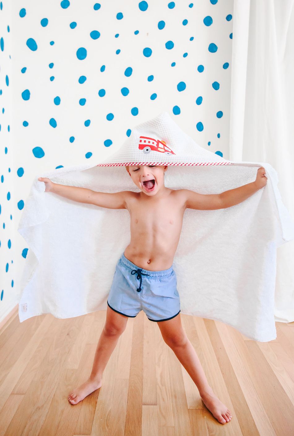 3 Marthas Firetruck Everykid Towel