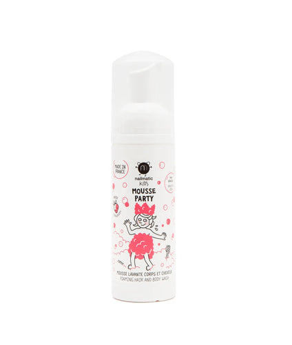 Nailmatic Foaming Hair and Body Wash-Strawberry