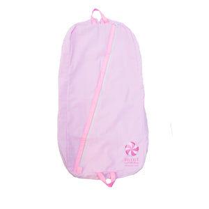 Oh Mint Pink Seersucker Garment Bag