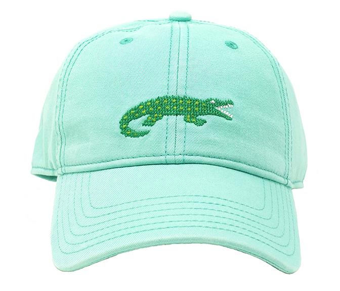 Harding Lane Green Alligator Hat