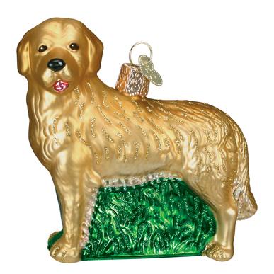 Old World Christmas Golden Retriever Ornament