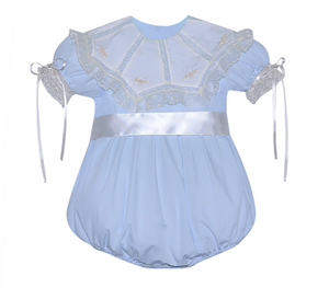 P&R Gracie Mae Girls Blue Bubble