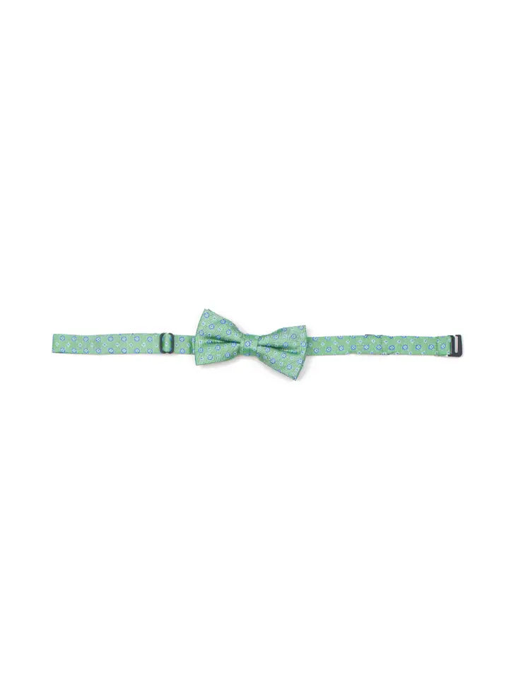 Isaac Mizrahi Green/Blue Bow Tie