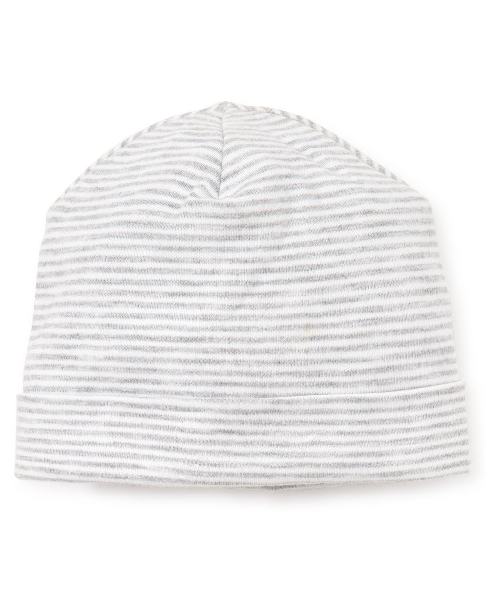 Kissy Kissy Striped Hat Gray