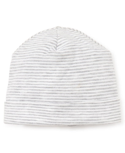 Kissy Kissy Striped Hat Gray