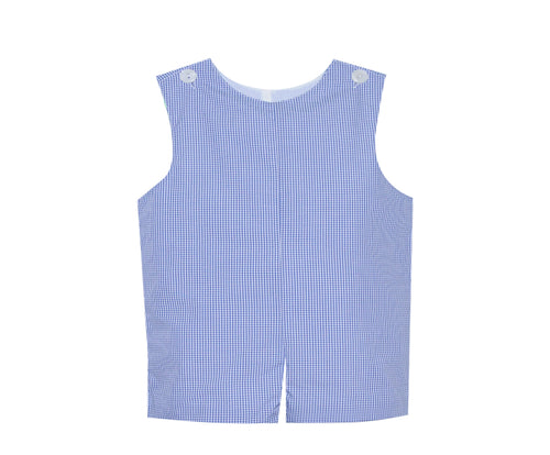 RN Hayes Royal Blue Gingham Shortall