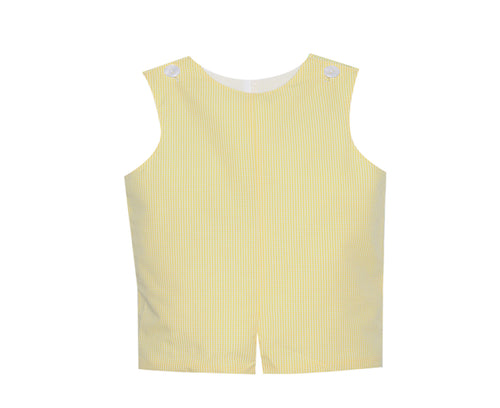 RN Hayes Yellow Gingham Shortall