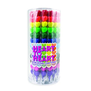 Ooly Stacking Heart Crayon