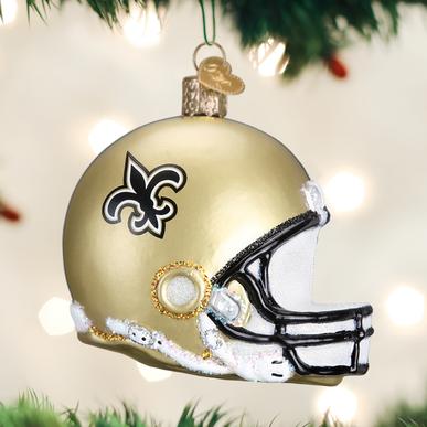 NO Saints Helmet Ornament