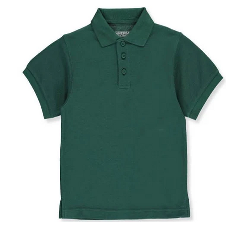 Universal Solid Polo Shirt Hunter Green