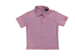 Horn Legend Red/Blue Performance Polo