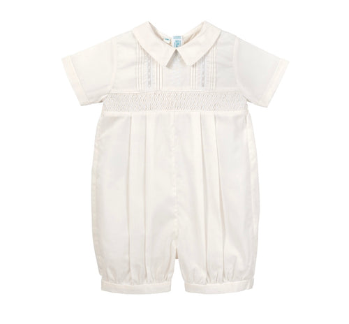 Feltman Brothers Ivory Boys Wedding Romper