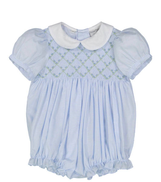 Friedknit Floral Bullions/Diamond Bubble-Blue