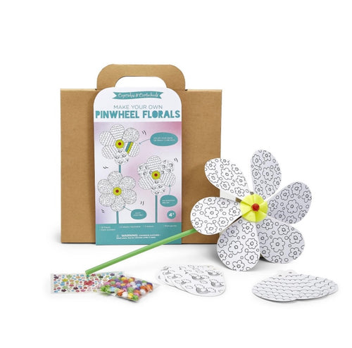 Two's Company Make Your Own Flower Pinwheel Kit