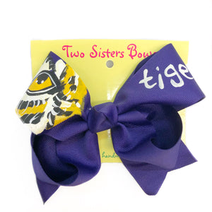 Two Sisters Bow Tiger Eye Bow