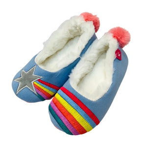 Joules Rainbow Slippers