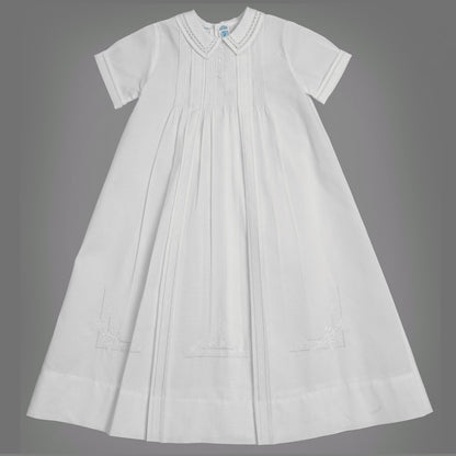 Feltman Boy Pleated Baptism Gown