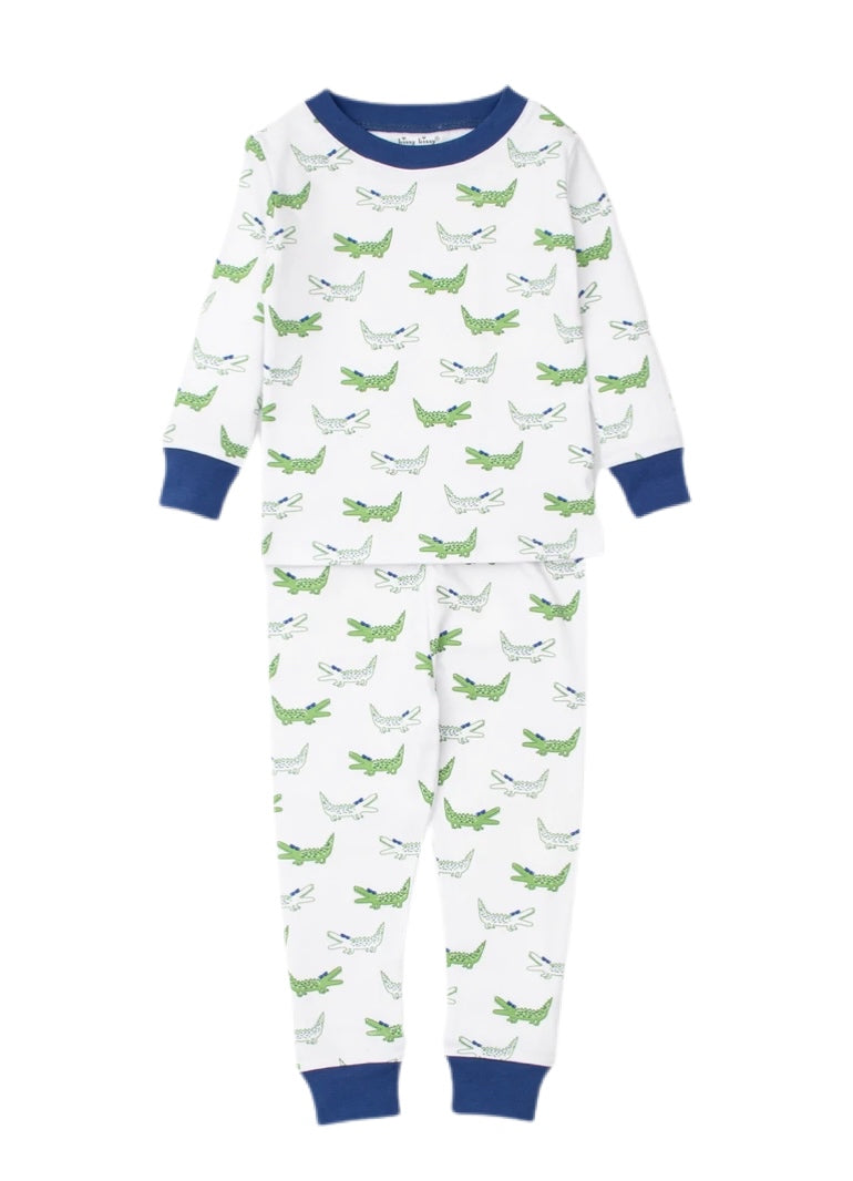 Kissy Kissy Alligator Pajama Set