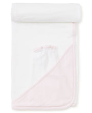 Kissy Kissy Dots Towel & Mitt Pink/White