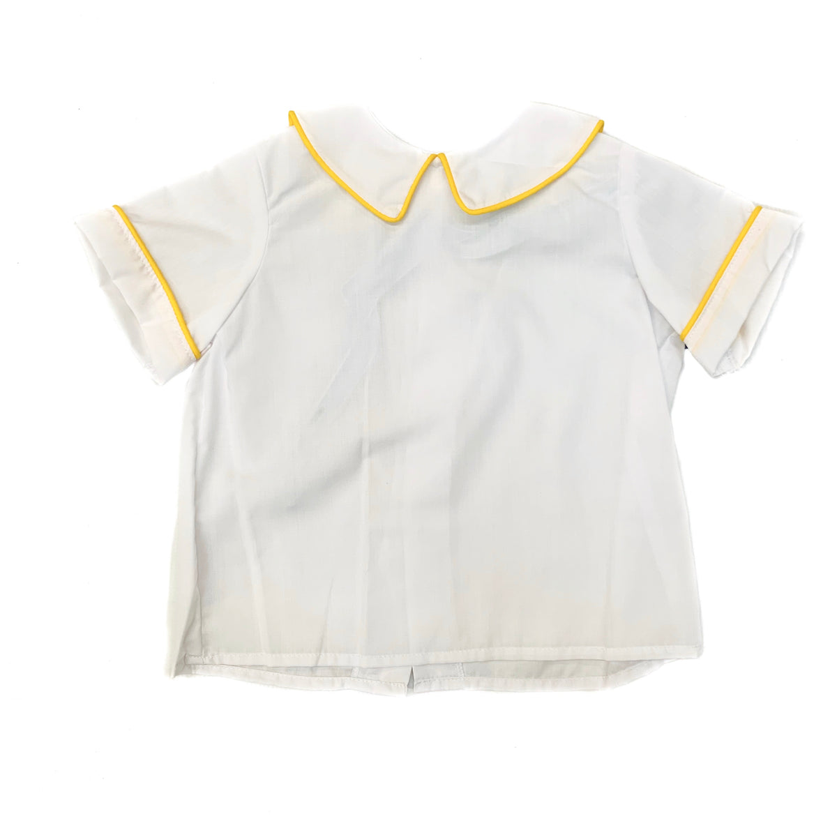 Yellow Trim Collar Shirt