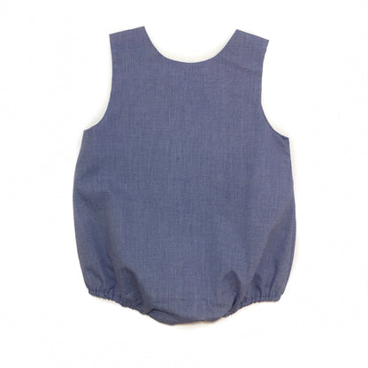 Banbury Button Shoulder Bubble Royal Micro