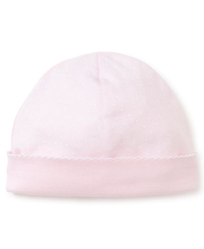 Kissy Kissy Dots Hat Pink/White