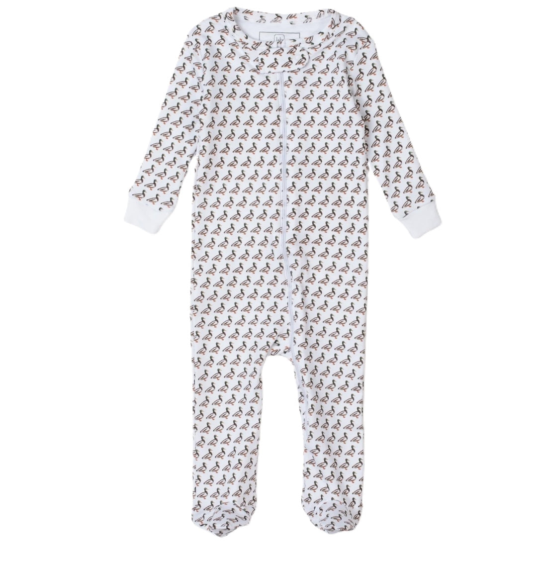 Lila + Hayes Mallard Duck Zipper Pajamas – banburycrosskids